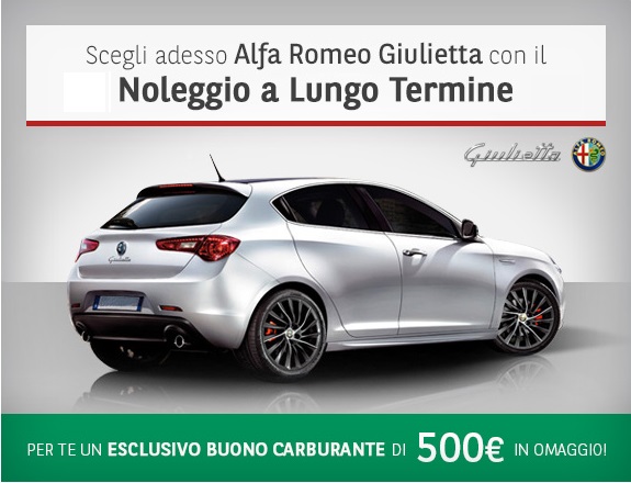 Alfa Romeo Giulietta Noleggio a Lungo Termine