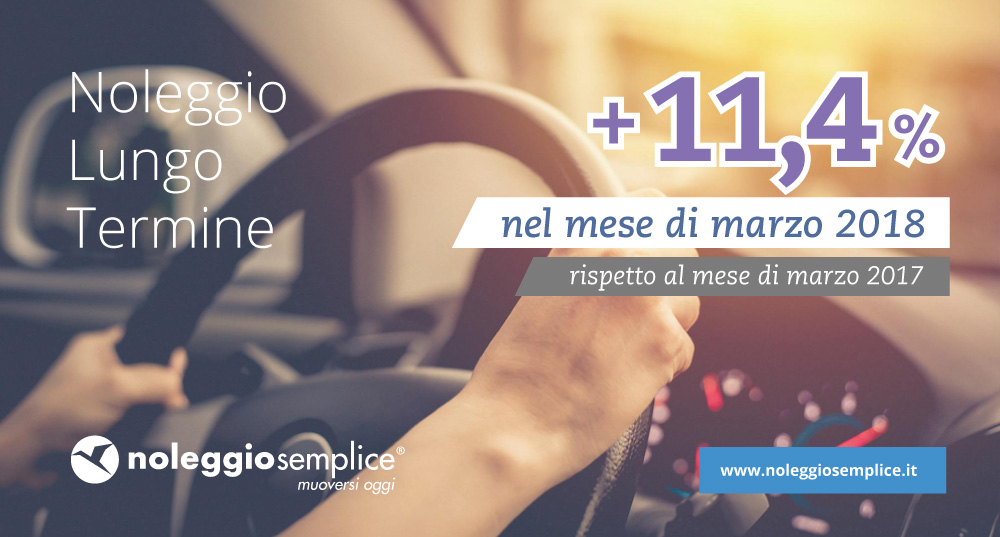 Il Noleggio a Lungo Termine Continua a Crescere Marzo 2018